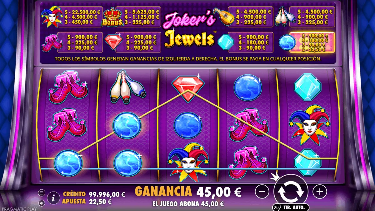 Joker jewels slot gratis